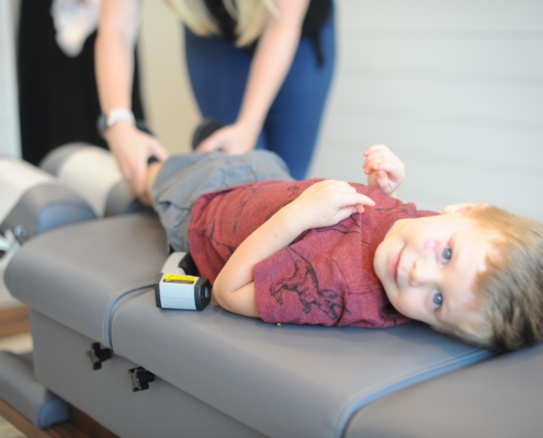 Chiropractic adjustment to reduce anxiety in kids