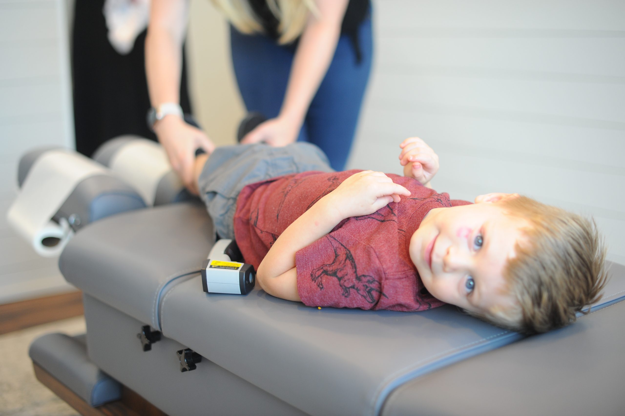 Chiropractic adjustment to reduce anxiety in kids
