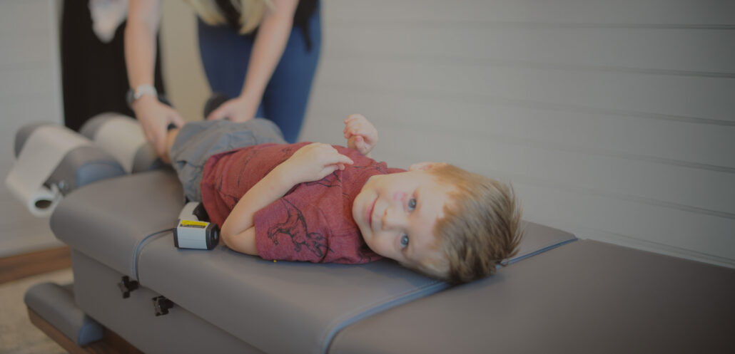 Chiropractic adjustment to reduce anxiety in kids and help sleep